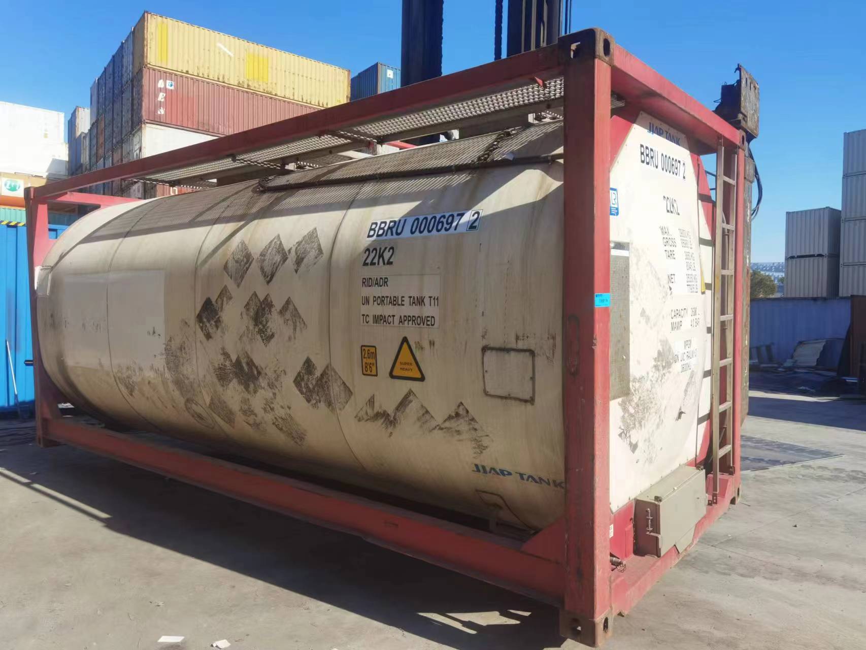Танк-контейнер T11 (BBRU0006972) — 26 000 литров