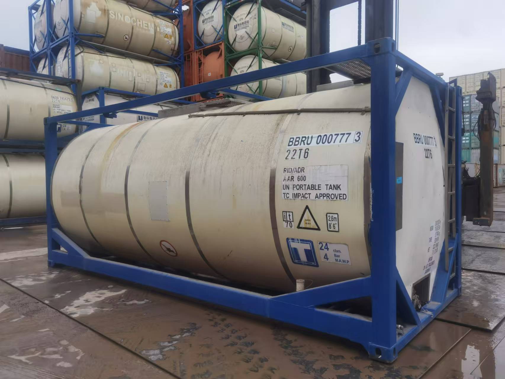 Танк-контейнер T11 (BBRU0007773) — 24 000 литров
